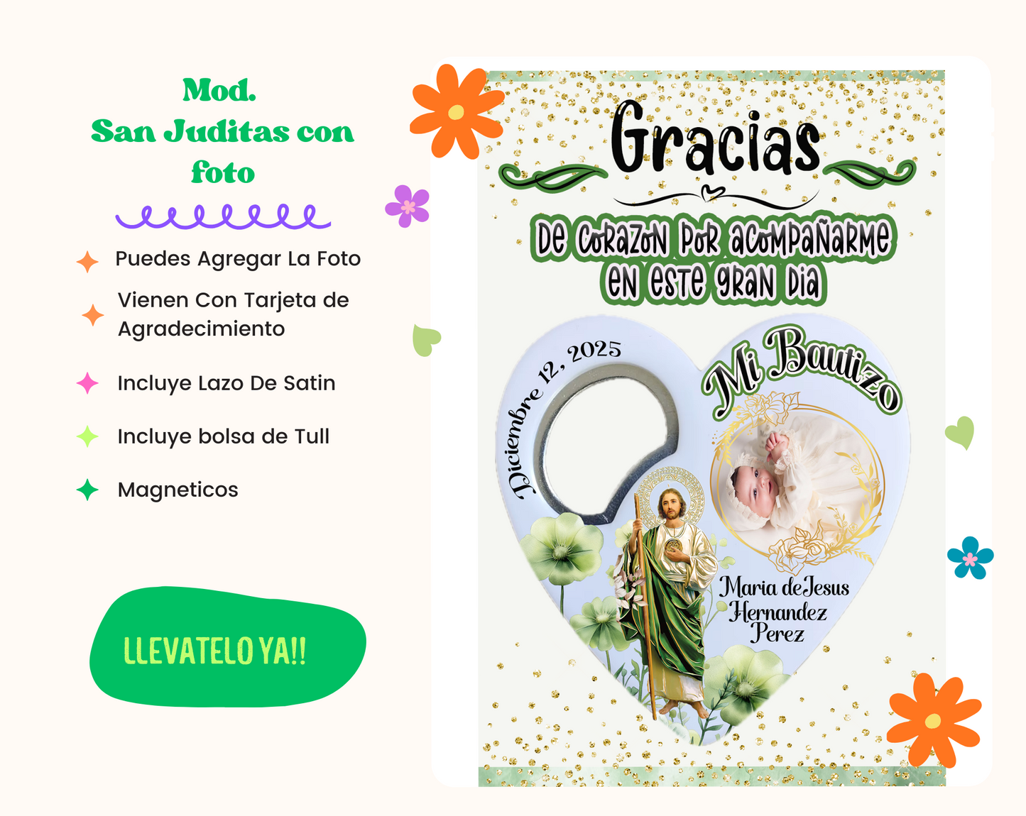Abrebotellas Magnetico Personalizado
