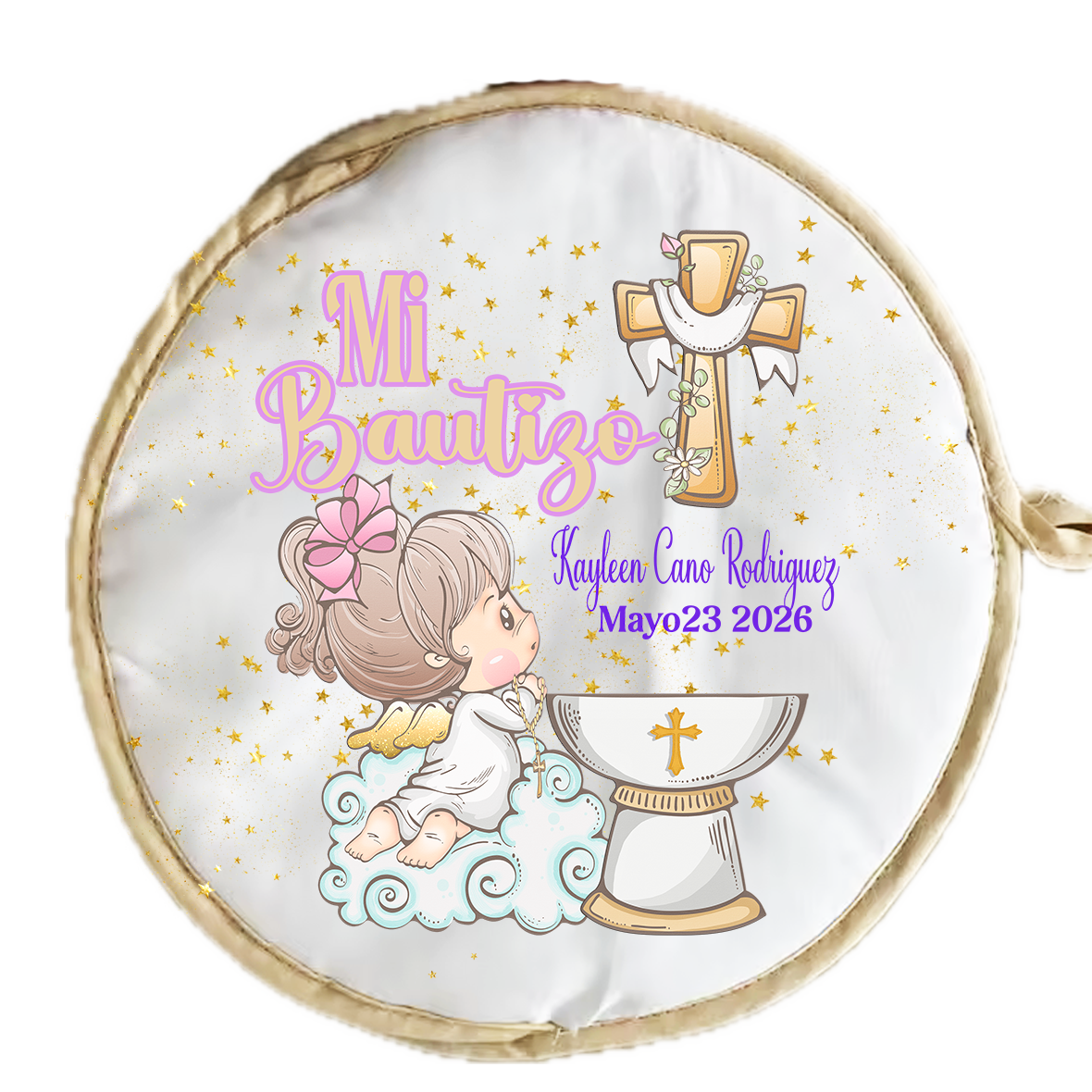 Mi Bautizo Tortillero Personalizado