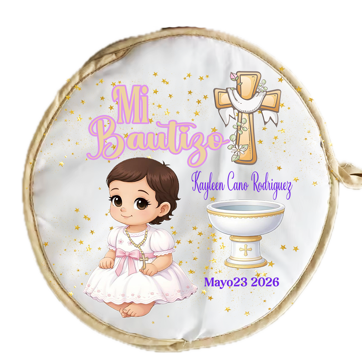 Mi Bautizo Tortillero Personalizado